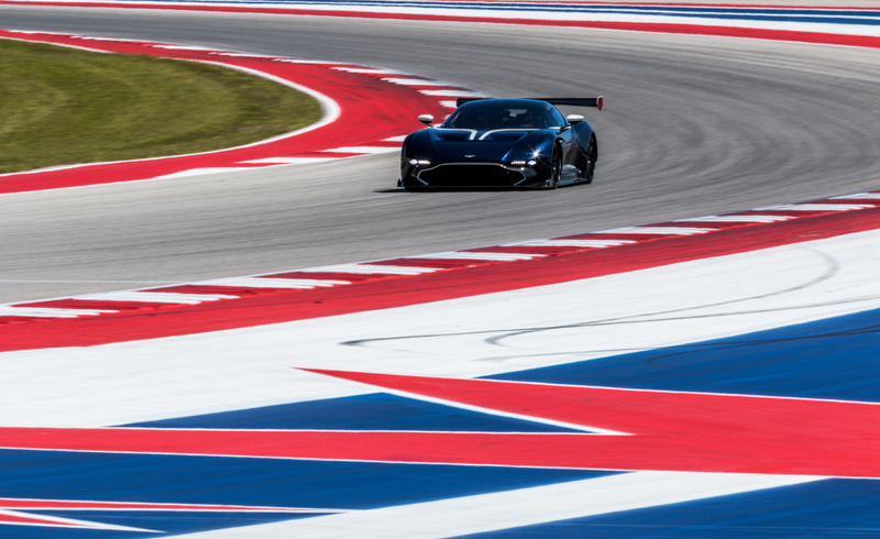 Illustration for article titled Behold The Unfathomably Gorgeous Spectacle Of An Aston Martin Vulcan Track Day